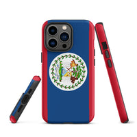 Belize Flag Tough Cellphone Case for iPhone® - Conscious Apparel Store