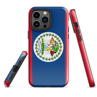 Belize Flag Tough Cellphone Case for iPhone® - Conscious Apparel Store