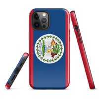 Belize Flag Tough Cellphone Case for iPhone® - Conscious Apparel Store