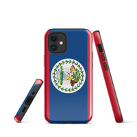 Belize Flag Tough Cellphone Case for iPhone® - Conscious Apparel Store