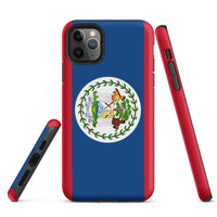 Belize Flag Tough Cellphone Case for iPhone® - Conscious Apparel Store