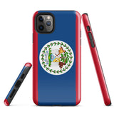 Belize Flag Tough Cellphone Case for iPhone® - Conscious Apparel Store