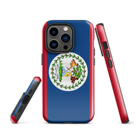 Belize Flag Tough Cellphone Case for iPhone® - Conscious Apparel Store