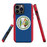 Belize Flag Tough Cellphone Case for iPhone® - Conscious Apparel Store