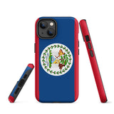 Belize Flag Tough Cellphone Case for iPhone® - Conscious Apparel Store