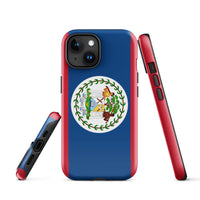 Belize Flag Tough Cellphone Case for iPhone® - Conscious Apparel Store