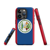 Belize Flag Tough Cellphone Case for iPhone® - Conscious Apparel Store