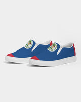 Belize Flag Women's Slip-On Canvas Shoe - Conscious Apparel Store