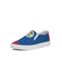 Belize Flag Women's Slip-On Canvas Shoe - Conscious Apparel Store