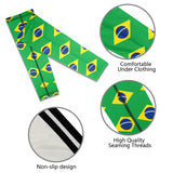 Brazil Flag Arm Sleeves (Set of Two) - Conscious Apparel Store