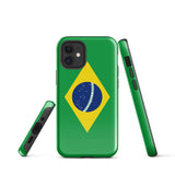 Brazil Flag Tough Cellphone Case for iPhone® - Conscious Apparel Store