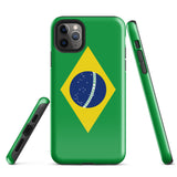 Brazil Flag Tough Cellphone Case for iPhone® - Conscious Apparel Store