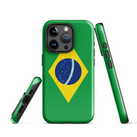 Brazil Flag Tough Cellphone Case for iPhone® - Conscious Apparel Store