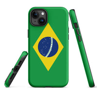 Brazil Flag Tough Cellphone Case for iPhone® - Conscious Apparel Store