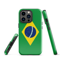 Brazil Flag Tough Cellphone Case for iPhone® - Conscious Apparel Store