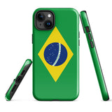 Brazil Flag Tough Cellphone Case for iPhone® - Conscious Apparel Store