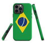 Brazil Flag Tough Cellphone Case for iPhone® - Conscious Apparel Store