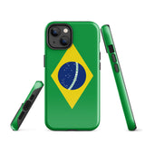 Brazil Flag Tough Cellphone Case for iPhone® - Conscious Apparel Store