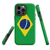 Brazil Flag Tough Cellphone Case for iPhone® - Conscious Apparel Store