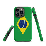 Brazil Flag Tough Cellphone Case for iPhone® - Conscious Apparel Store