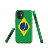 Brazil Flag Tough Cellphone Case for iPhone® - Conscious Apparel Store