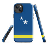 Curacao Flag Tough Cellphone Case for iPhone® - Conscious Apparel Store