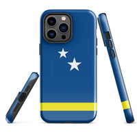 Curacao Flag Tough Cellphone Case for iPhone® - Conscious Apparel Store