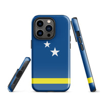 Curacao Flag Tough Cellphone Case for iPhone® - Conscious Apparel Store