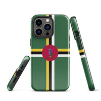 Dominica Flag Tough Case for iPhone® - Conscious Apparel Store