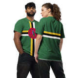 Dominica Flag unisex sports jersey - Conscious Apparel Store