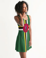 Dominica Flag Women's Racerback Dress - Conscious Apparel Store