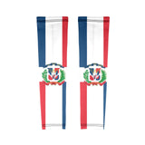 Dominican Republic Flag Arm Sleeves (Set of Two) - Conscious Apparel Store