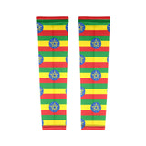 Ethiopia Flag Arm Sleeves (Set of Two) - Conscious Apparel Store