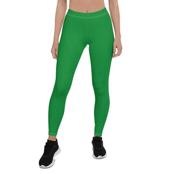 Ethiopia Flag Green Leggings - Conscious Apparel Store