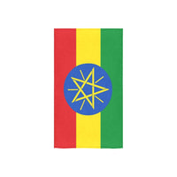 Ethiopia Flag Hand Towel 16"x28" - Conscious Apparel Store