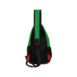 Ethiopia Flag Men's Casual Chest Bag - Conscious Apparel Store