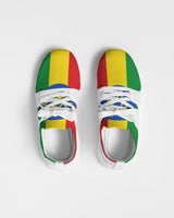 Ethiopia Flag Men's Two-Tone Sneaker - Conscious Apparel Store