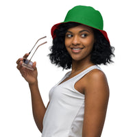 Ethiopia Flag Reversible bucket hat - Conscious Apparel Store