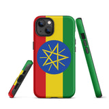 Ethiopia Flag Tough Cellphone Case for iPhone® - Conscious Apparel Store