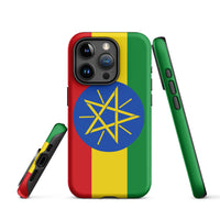 Ethiopia Flag Tough Cellphone Case for iPhone® - Conscious Apparel Store