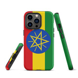 Ethiopia Flag Tough Cellphone Case for iPhone® - Conscious Apparel Store