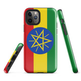 Ethiopia Flag Tough Cellphone Case for iPhone® - Conscious Apparel Store