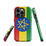 Ethiopia Flag Tough Cellphone Case for iPhone® - Conscious Apparel Store