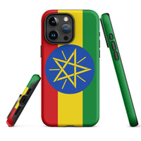 Ethiopia Flag Tough Cellphone Case for iPhone® - Conscious Apparel Store