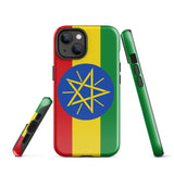 Ethiopia Flag Tough Cellphone Case for iPhone® - Conscious Apparel Store