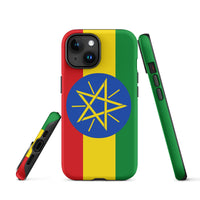 Ethiopia Flag Tough Cellphone Case for iPhone® - Conscious Apparel Store