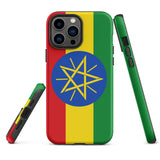 Ethiopia Flag Tough Cellphone Case for iPhone® - Conscious Apparel Store