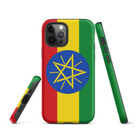 Ethiopia Flag Tough Cellphone Case for iPhone® - Conscious Apparel Store