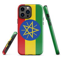 Ethiopia Flag Tough Cellphone Case for iPhone® - Conscious Apparel Store