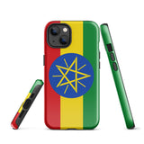 Ethiopia Flag Tough Cellphone Case for iPhone® - Conscious Apparel Store